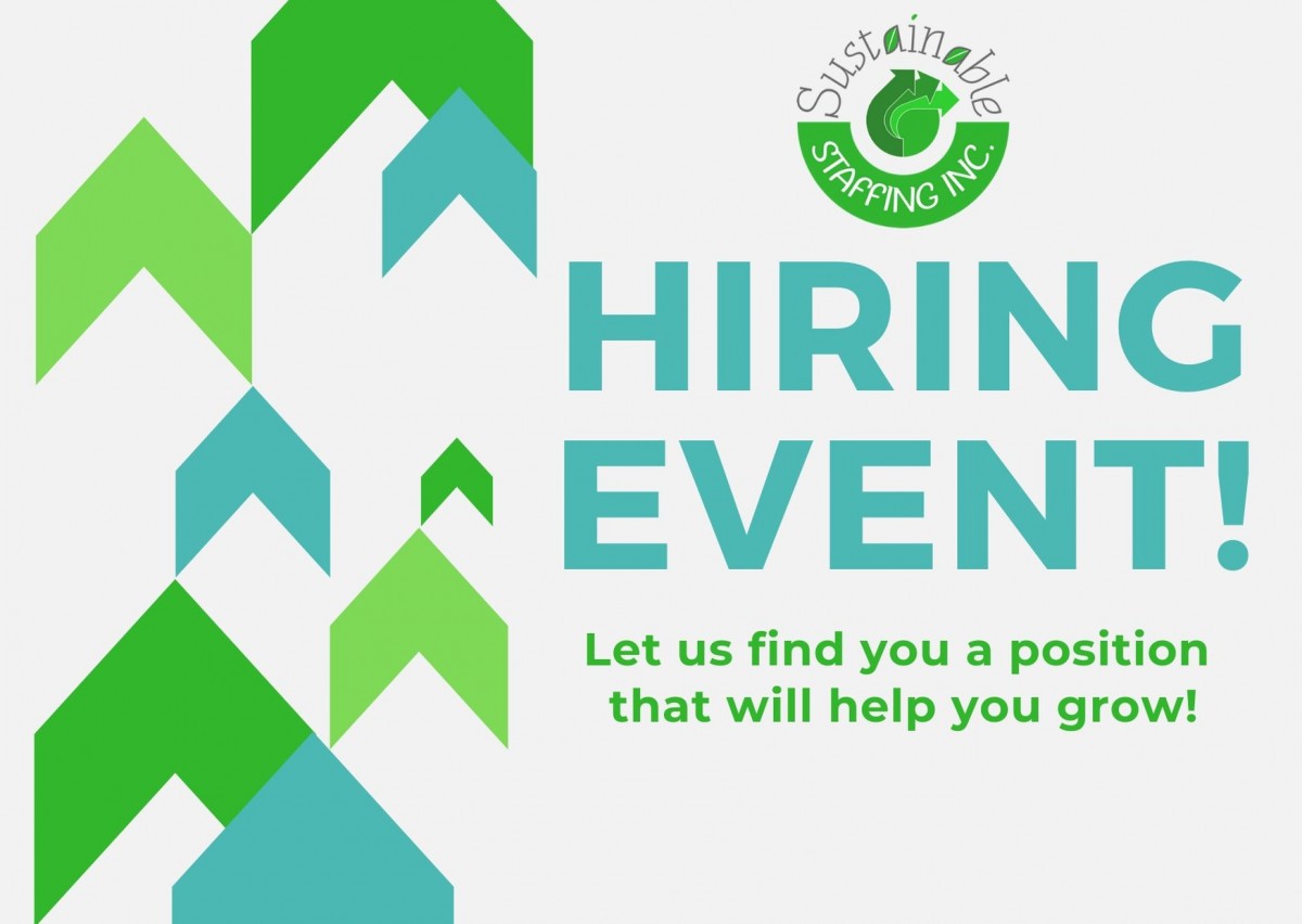 Hiring Event Rock County Job Center Sustainable Staffing