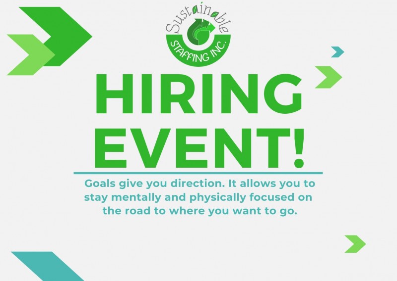 Hiring Event Eclipse Event Center Sustainable Staffing