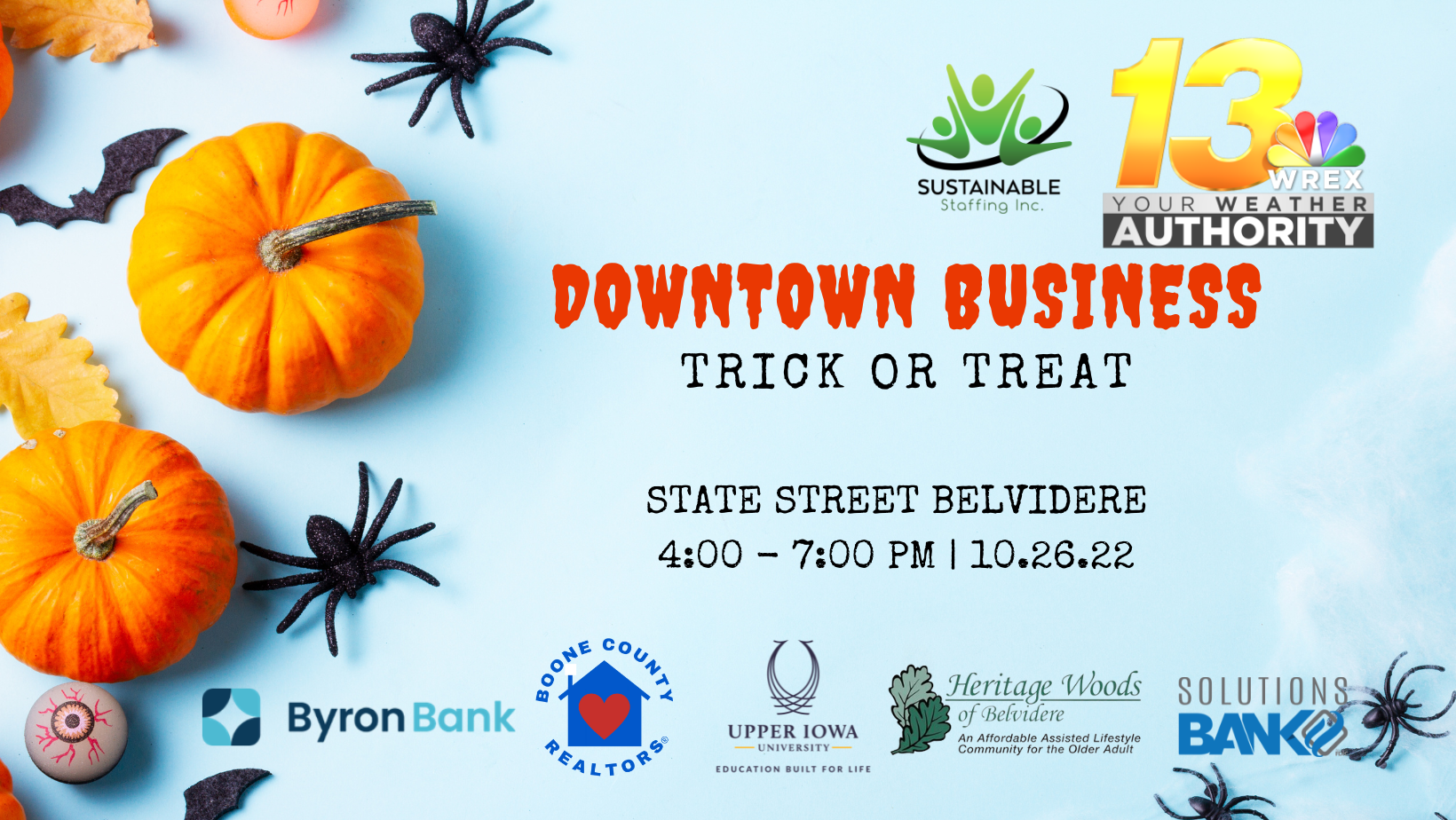 Downtown Business Trick or Treat